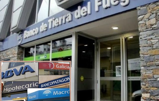 Desde septiembre los bancos en TDF con nuevo horario de 8 a 13
