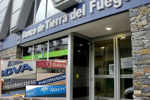 Desde septiembre los bancos en TDF con nuevo horario de 8 a 13 Desde septiembre los bancos en TDF con nuevo horario de 8 a 13