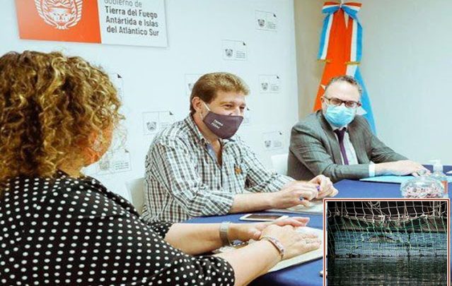 SI a las salmoneras, para la gestion Melella, la salmonicultura no fue prohibida en TDF