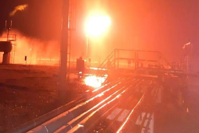 Dos operarios heridos en un incendio en un yacimiento de YPF en TDF