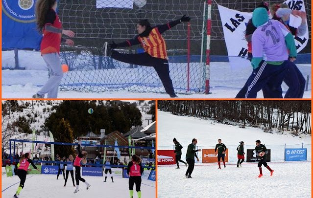 Primer Torneo Provincial de rugby, handball y voley sobre nieve este domingo