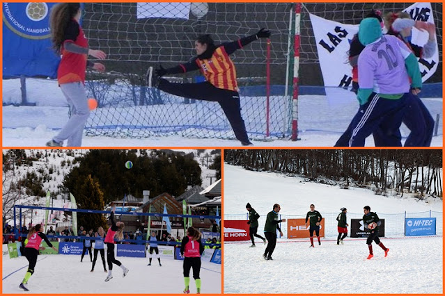 Primer Torneo Provincial de rugby, handball y voley sobre nieve este domingo