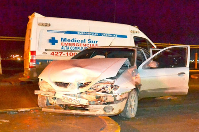 Choque dos mujeres trasladadas al Hospital Choque dos mujeres trasladadas al Hospital