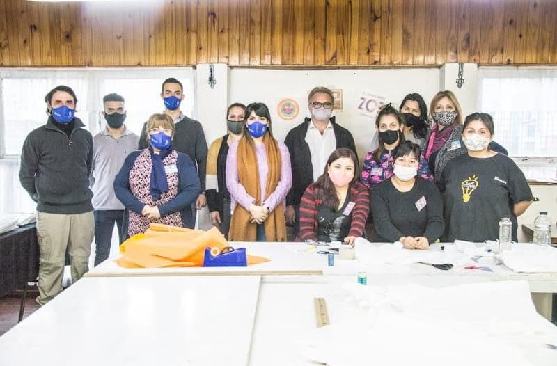 LA MUNICIPALIDAD ACOMPAÑA A LA COOPERATIVA TEXTIL SUR