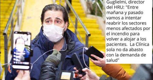 Milagro en Ushuaia: se incendió el HRU y no hubo víctimas