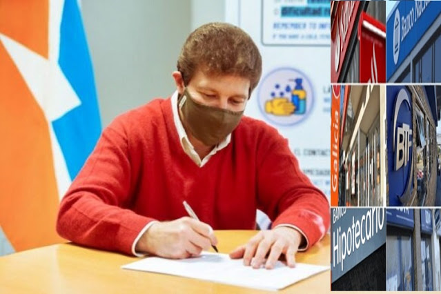 Piden a Melella vetar el cambio de horario bancario en TDF