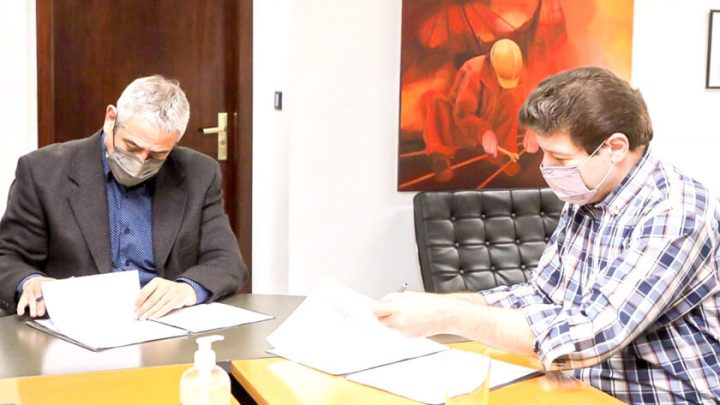 Melella acordó con Nación la construcción de 600 nuevas viviendas para la provincia