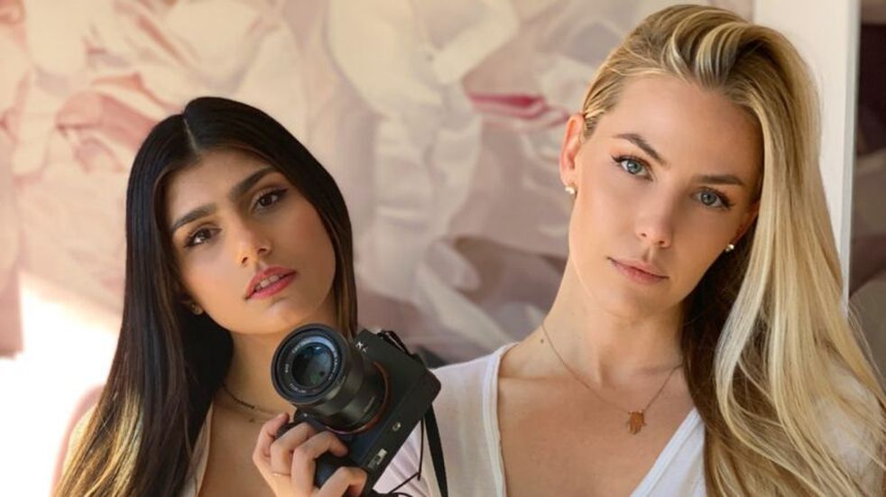 Mia Khalifa y su mejor amiga, Jenna Lee, revolucionaron las redes con una sesión de fotos al límite