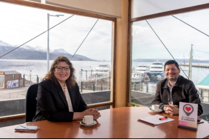 FERREYRA Y YUTROVIC DESTACARON LA IMPORTANCIA DEL PROGRAMA PREVIAJE 2 PARA EL DESTINO USHUAIA