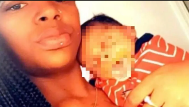 Murió de sobredosis y con su su bebé encima: el chiquito sobrevivió durante días al comerse su mano