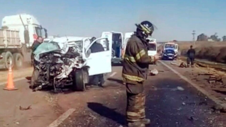 Una mujer y su bebé murieron en un choque en la Autopista Rosario-Santa Fe