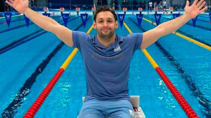 Pipo Carlomagno logró la tercera medalla argentina en los Juegos Paralímpicos