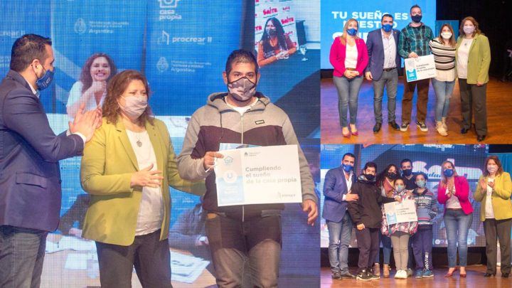 Vuoto entregó los primeros ocho créditos “Casa Propia”