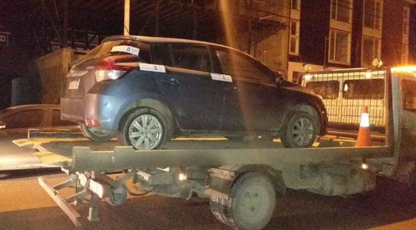 Detienen a un conductor con 0,87 gramos de alcohol en sangre