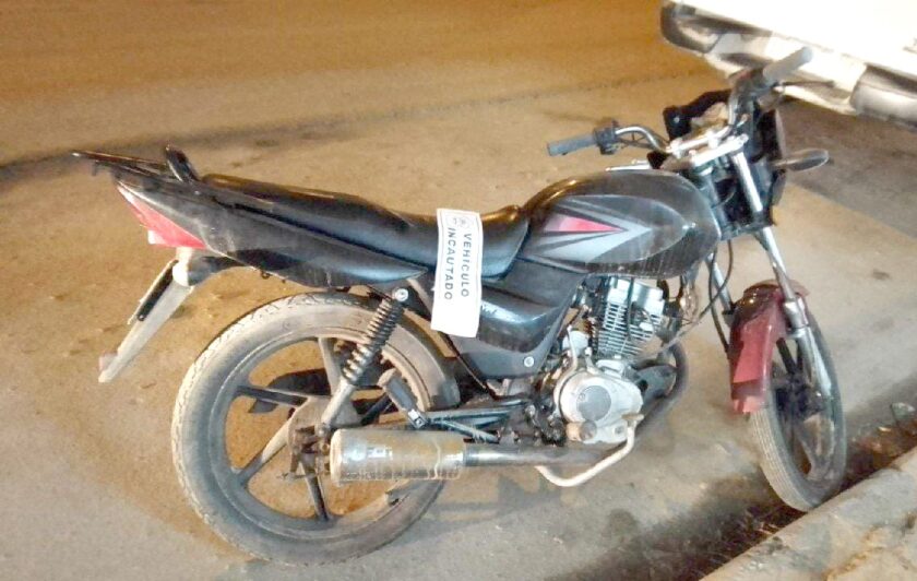 Le secuestraron su rodado a un motociclista