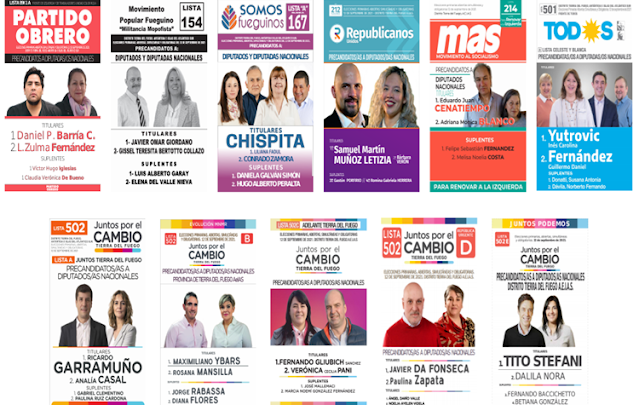 Elecciones PASO esta son las boletas de los candidatos