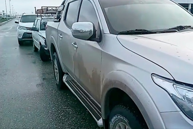 Choque múltiple con un lesionado