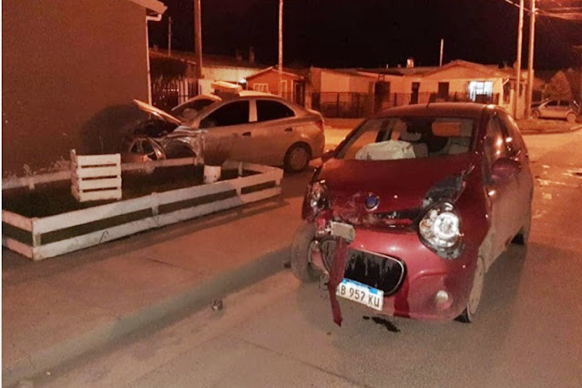 Choque con una conductora trasladada al Hospital Choque con una conductora trasladada al Hospital