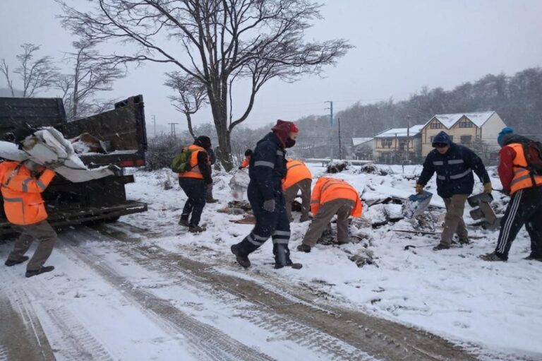 La Municipalidad realizó trabajos de limpieza integral y erradicación de microbasurales