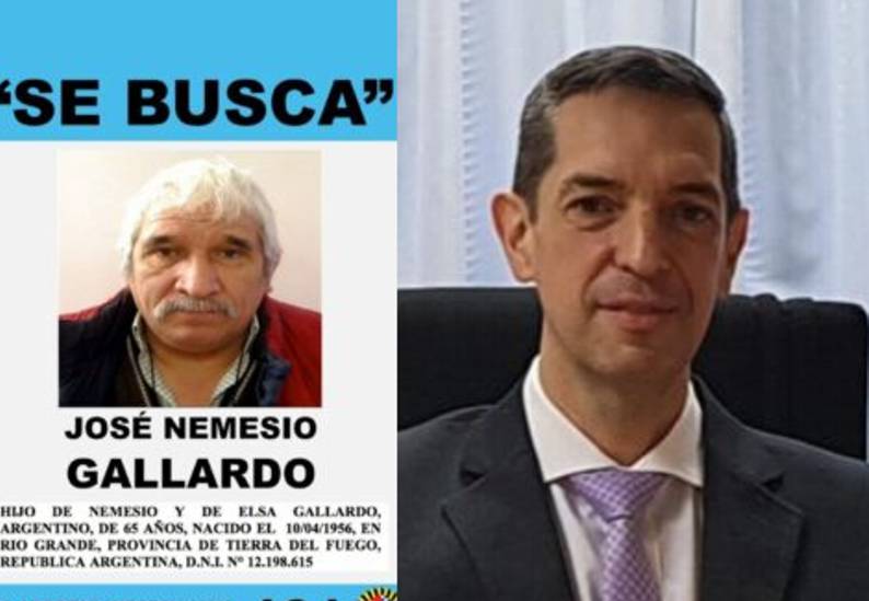 El juez Cesari impuso secreto de sumario en la causa Gallardo