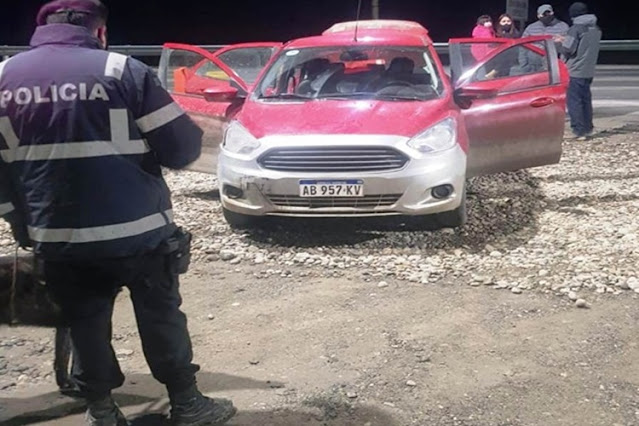Detectan vehículo con droga en un control policial en la Ruta 3
