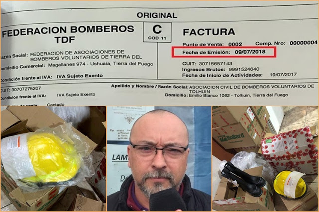 Denuncia de Bomberos Tolhuin contra la Federacion por irregularidades