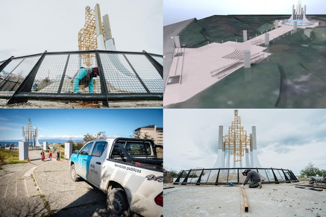 Remodelacion del Paseo del Centenario se inauguraría para el aniversario de Ushuaia