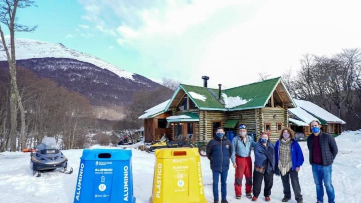 LA MUNICIPALIDAD DE USHUAIA Y LA DIPUTADA NACIONAL YUTROVIC DISTRIBUYERON PUNTOS VERDES EN CENTROS INVERNALES