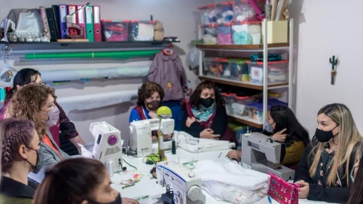 TRENTINO MARTIRE Y YUTROVIC SE REUNIERON CON EMPRENDEDORAS DE USHUAIA