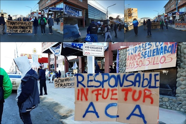 Reclamo de trabajadores del Hotel Canal Beagle, con el InFueTur de por medio Reclamo de trabajadores del Hotel Canal Beagle, con el InFueTur de por medio