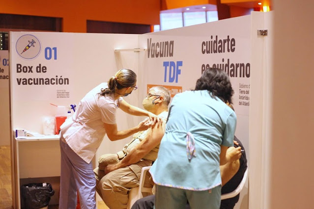 Mas de 100 mil personas ya fueron vacunadas en TDF
