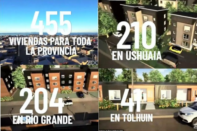 Gobierno anuncio que construirá 455 viviendas en TDF Gobierno anuncio que construirá 455 viviendas en TDF