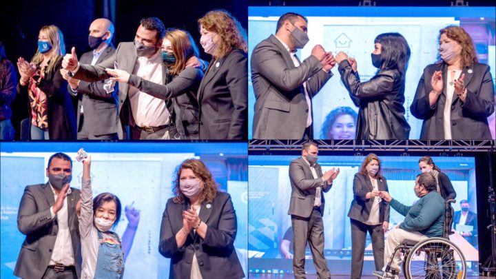 Vuoto y Ferraresi entregaron ayer 31 viviendas PROCREAR y 12 créditos “Casa Propia”