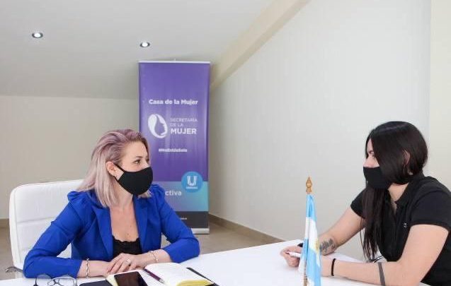 TRENTINO MARTIRE SE REUNIÓ CON LA ÁRBITRA ROMINA GIL