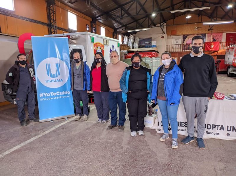 EL PROGRAMA “ZOONOSIS MÁS CERCA” ESTUVO PRESENTE EN EL CUARTEL DE BOMBEROS 2 DE ABRIL