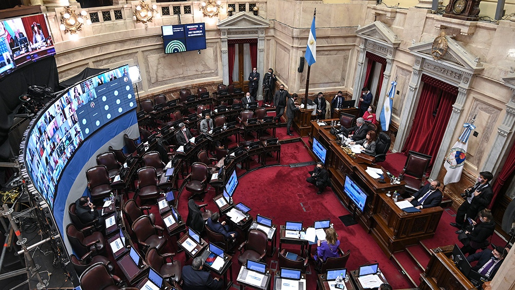 Acuerdo en el Senado para emitir una declaración de rechazo a Chile por la plataforma marítima