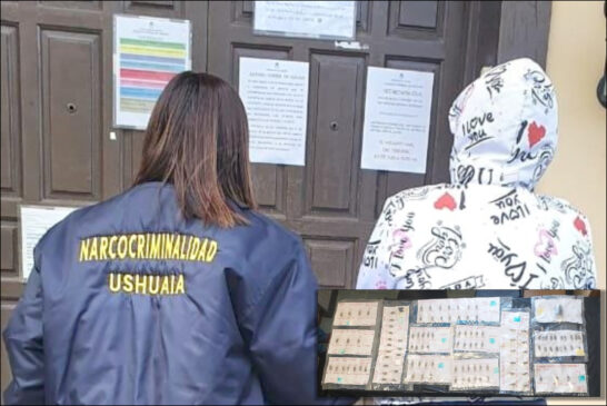 Descubren en Ushuaia a una “mula” boliviana con 1 kg de cocaína en el intestino