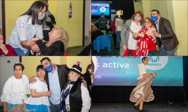 Más de 200 jubilados disfrutaron de un agasajo en el Esther Fadul