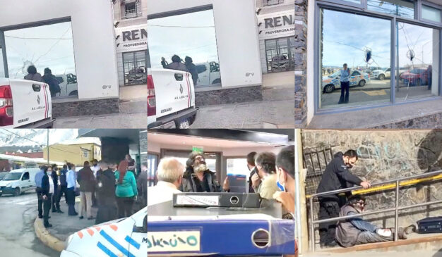Munido de un hacha y a los gritos, un enfermo mental causó pánico en el BTF Munido de un hacha y a los gritos, un enfermo mental causó pánico en el BTF