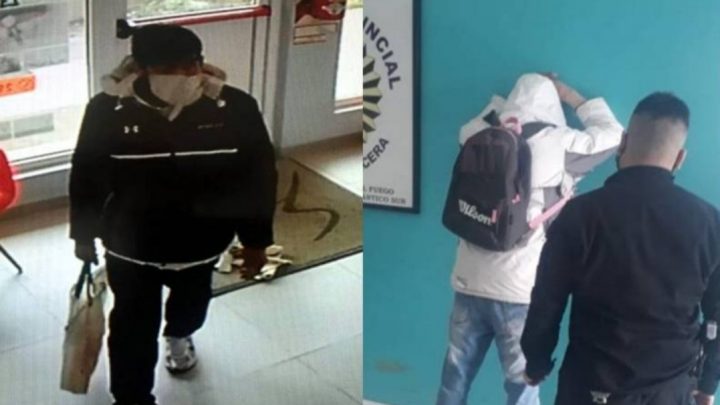 Por Las Cámaras De Seguridad, Atraparon A Un Ladrón En Rio Grande