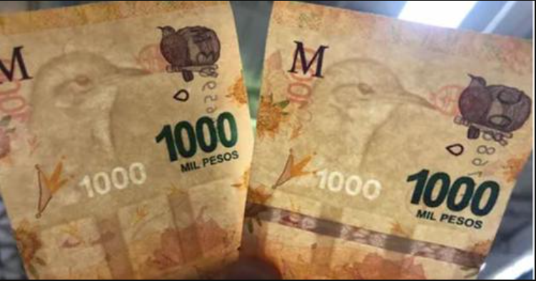 Los billetes con errores también cotizan por las nubes: venden por $20.000 uno de 1.000 pesos con una falla que pocos notarían