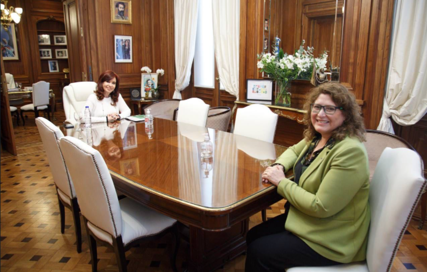ELECCIONES PRÓXIMO DOMINGO 12 DE SEPTIEMBRE: CRISTINA FERNÁNDEZ JUNTO A CAROLINA YUTROVIC