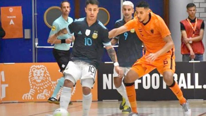 Con gol de “Kiki” Vaporaki, Argentina sumó un nuevo triunfo