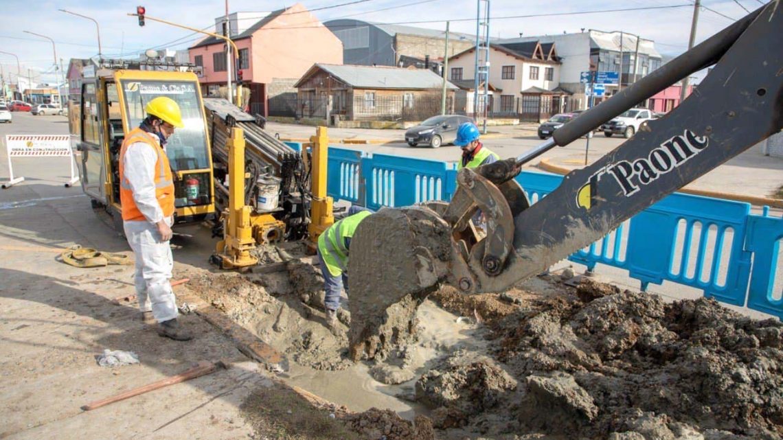 Avanza la obra que en el Casco Viejo de Río Grande