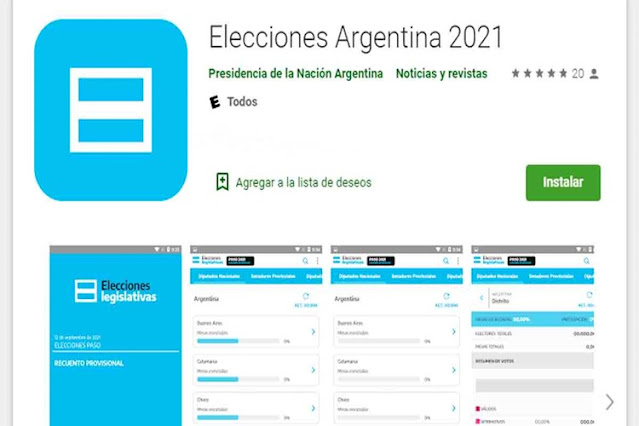 Gobierno lanzo una APP para saber los resultados oficiales on-line Gobierno lanzo una APP para saber los resultados oficiales on-line
