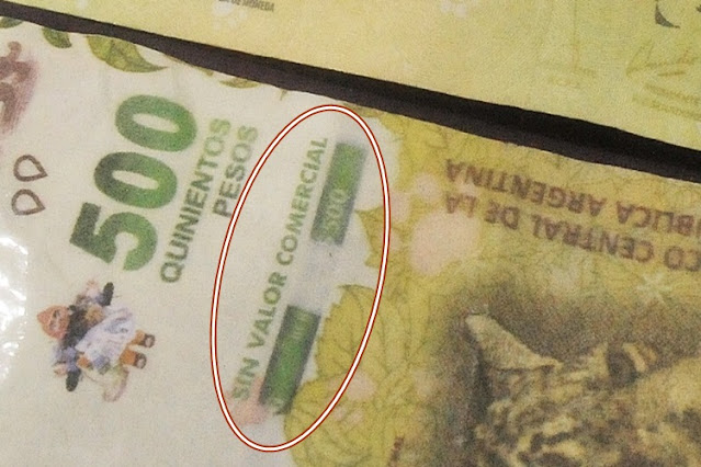 Denuncian pagos a varios comercios con billetes de 500 pesos falsos