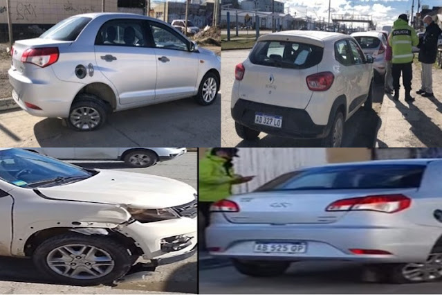 Choque entre un Renault y un Chery sin lesionados