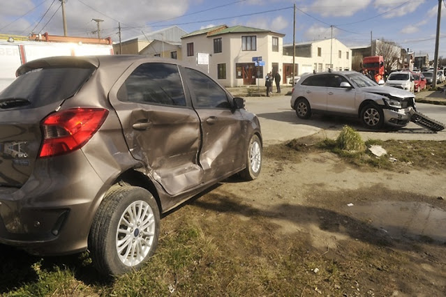 Choque un bebe trasladado al Hospital