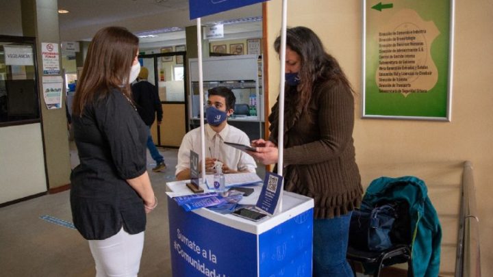 COMENZÓ A FUNCIONAR EL STAND DE LA TARJETA + U EN CORONADO