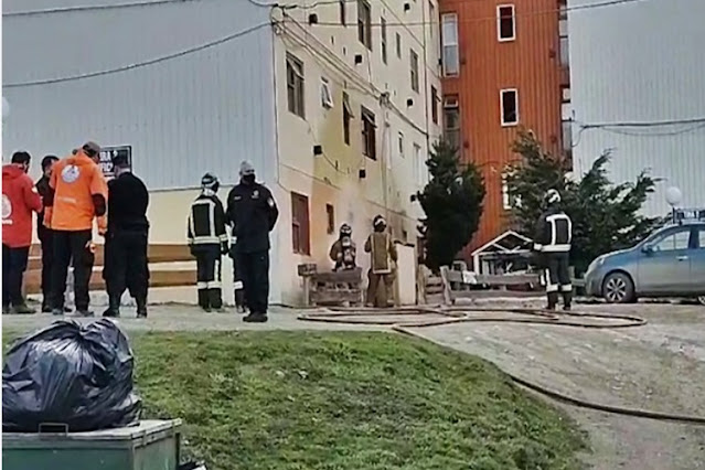Explosión en nicho de gas, vecinos evacuados y retiro de medidores en Ushuaia